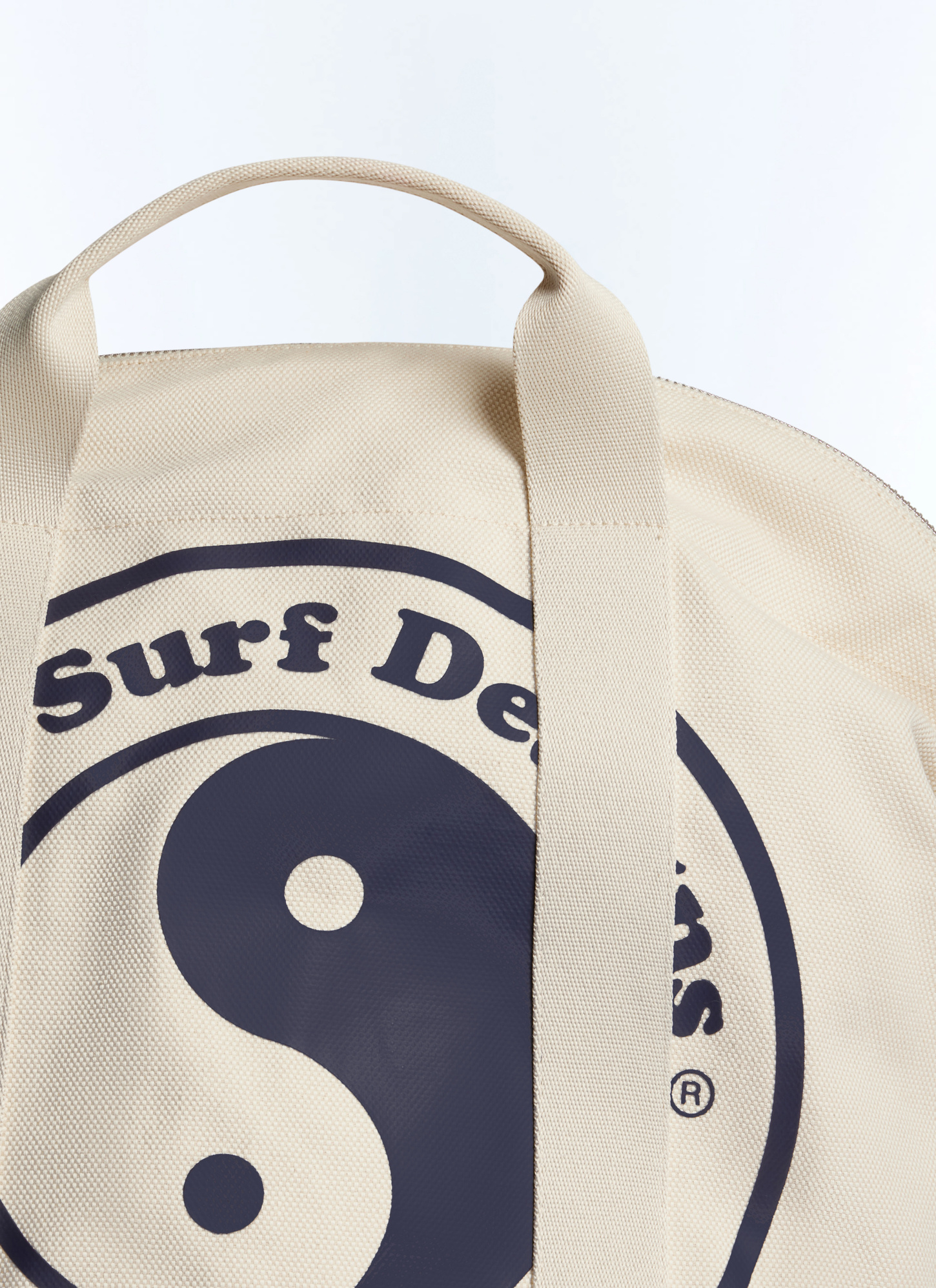 Men's ecru gym bag Fursac - B3FLAG-FB07-A002