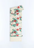 Silk twill scarf with floral pattern - D2FOUL-FR04-L001