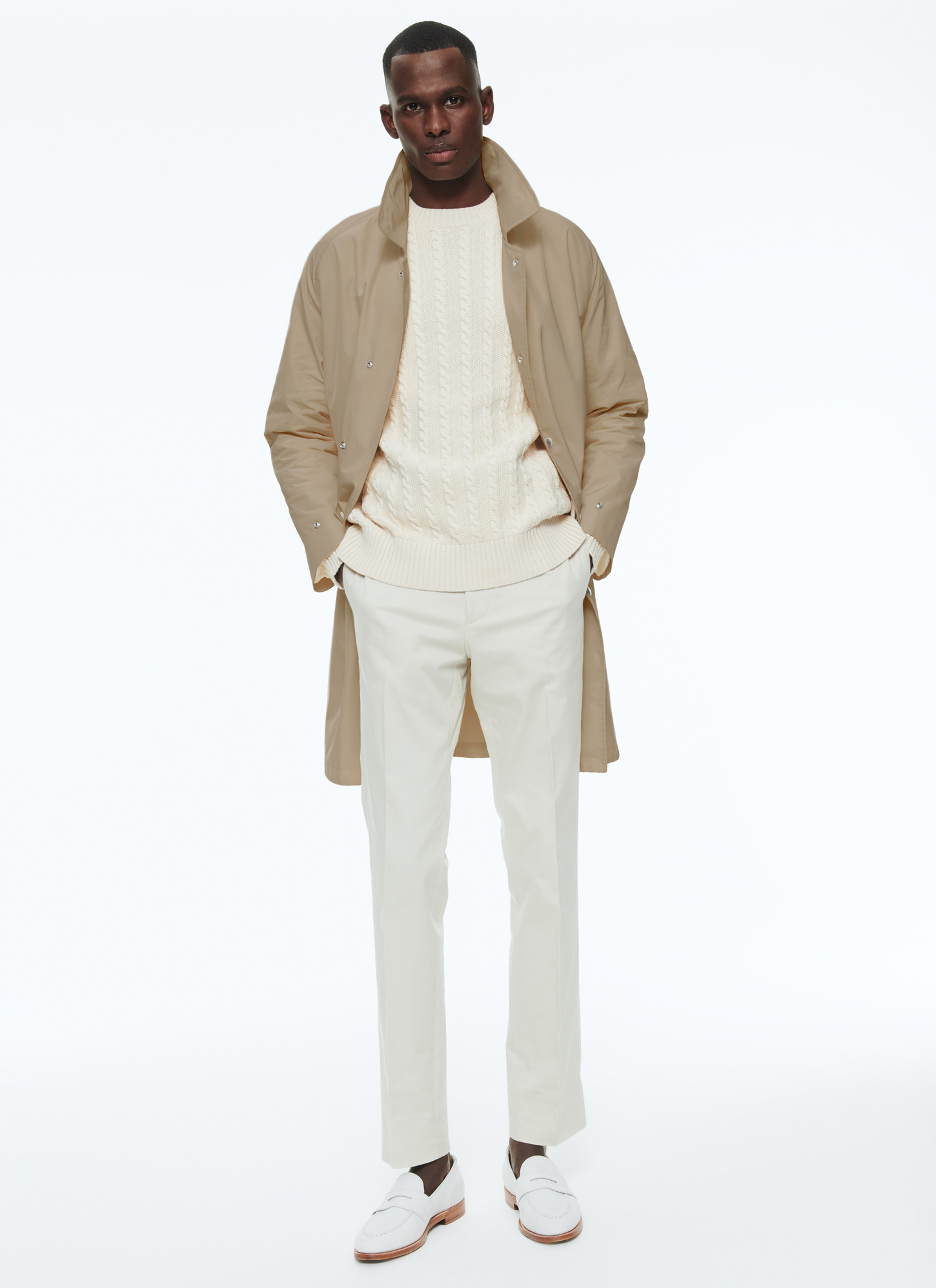 Imperméable beige homme Fursac - M3BIME-BM07-08