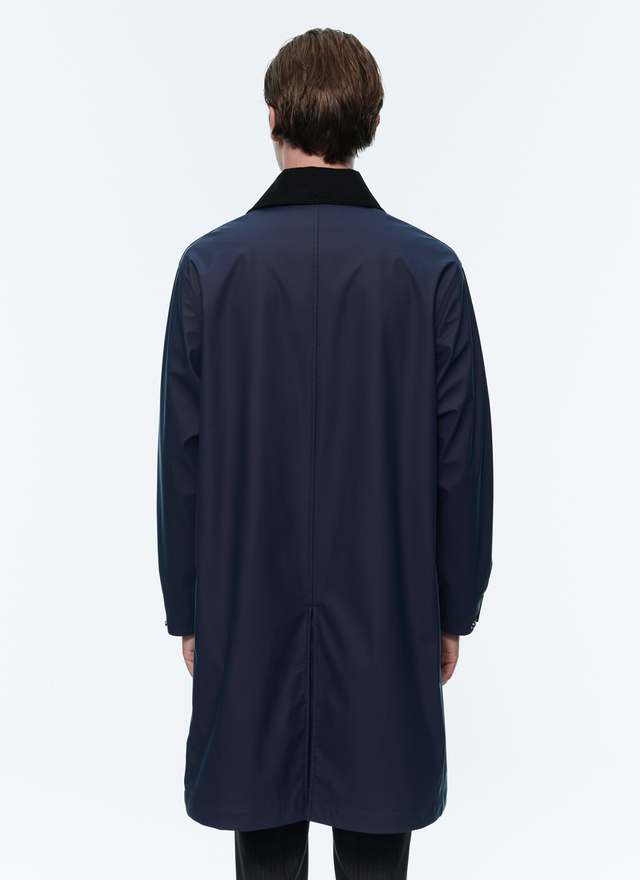 Imperméable bleu homme polyester Fursac - 22HM3AQUA-AM19/30