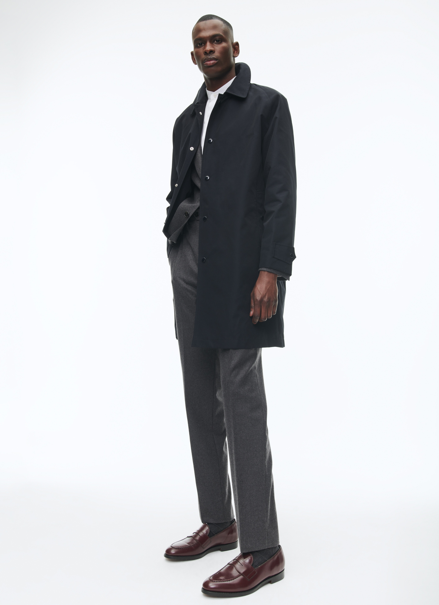 Imperméable bleu marine homme Fursac - M3CIME-VM03-30