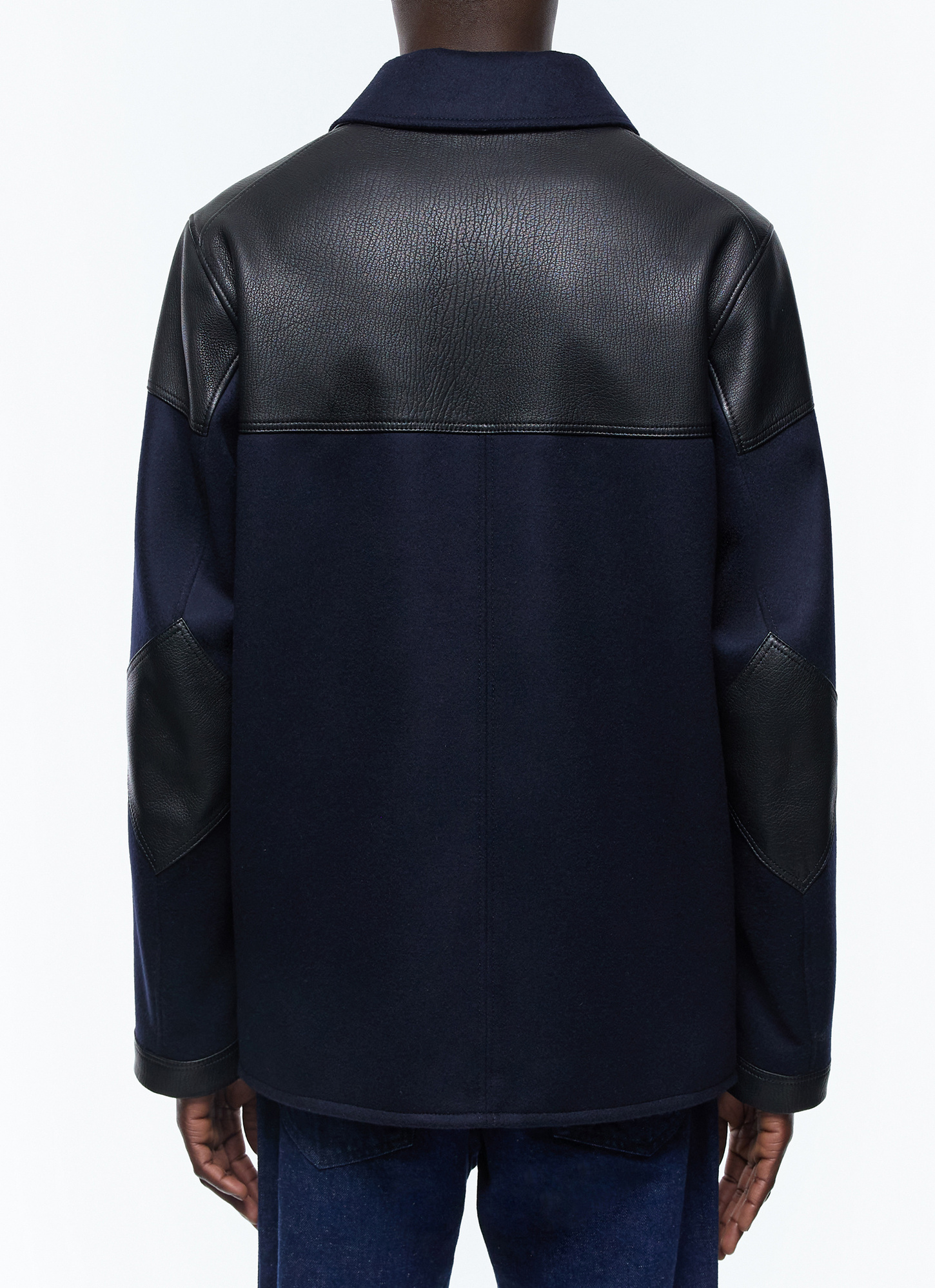 Men's navy blue jacket Fursac - M3EKEY-EM34-D030