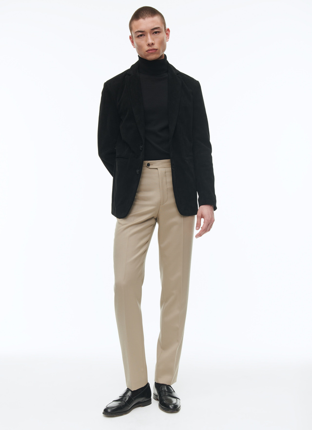 Men's black jacket Fursac - V3COXA-CL59-B020