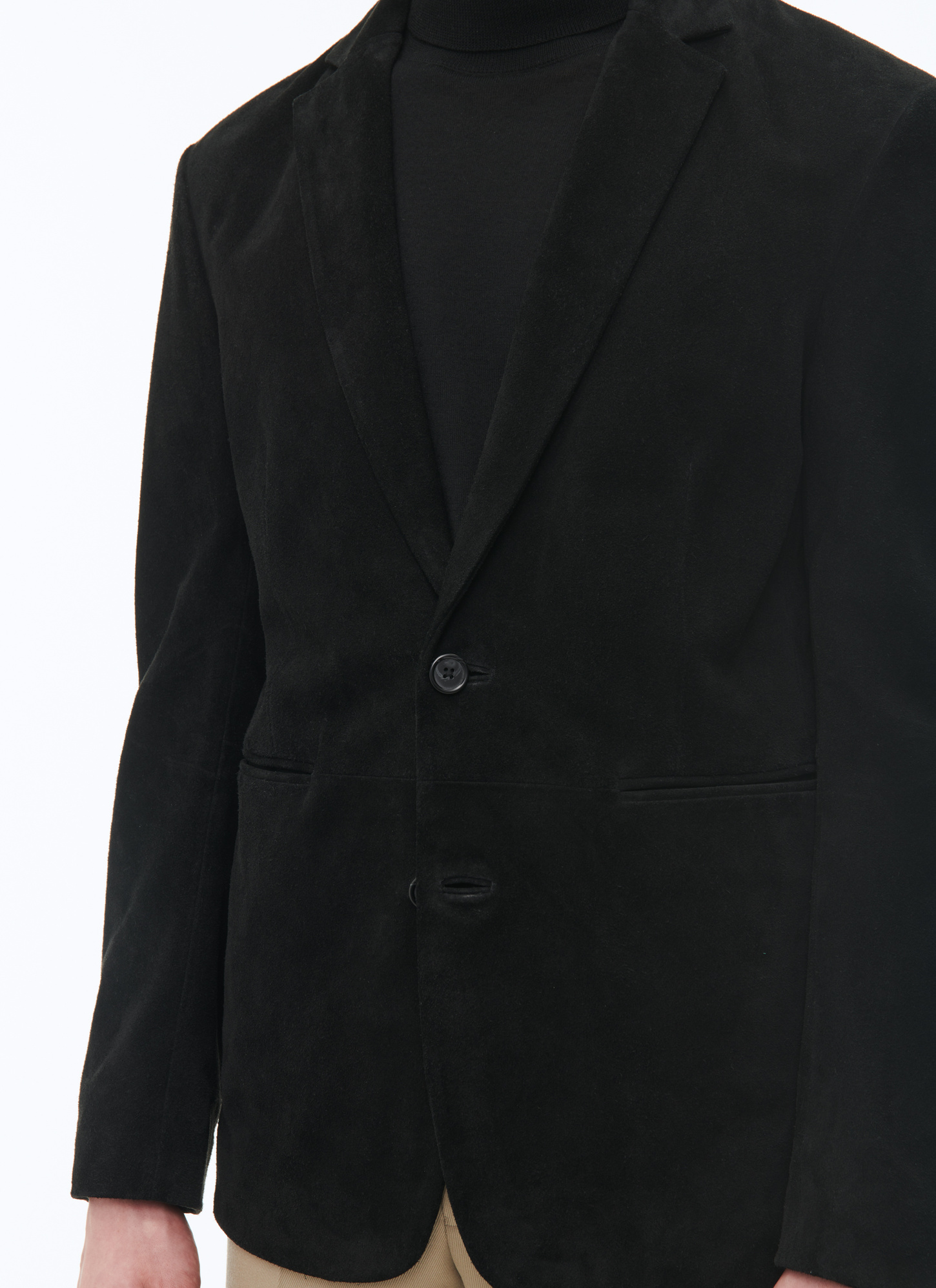 Men's black jacket Fursac - V3COXA-CL59-B020