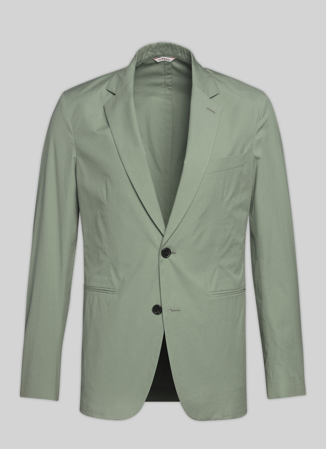 green casual jacket mens