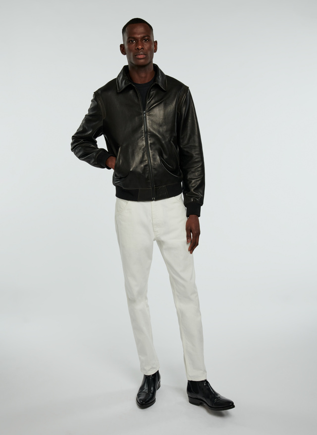 Men's black jacket Fursac - M3VINZ-VL09-20