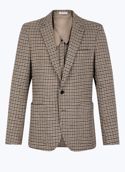 Men's virgin wool serge jacket Fursac - V3EZOR-EV14-A008