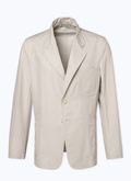 Linen and cotton slack jacket - V3DANA-DX09-A006