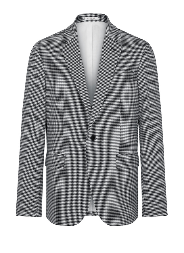 Men's blended virgin wool serge jacket Fursac - V3DEKO-DV01-B001