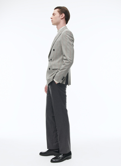 Men's beige jacket Fursac - V3CBIO-CV43-B001