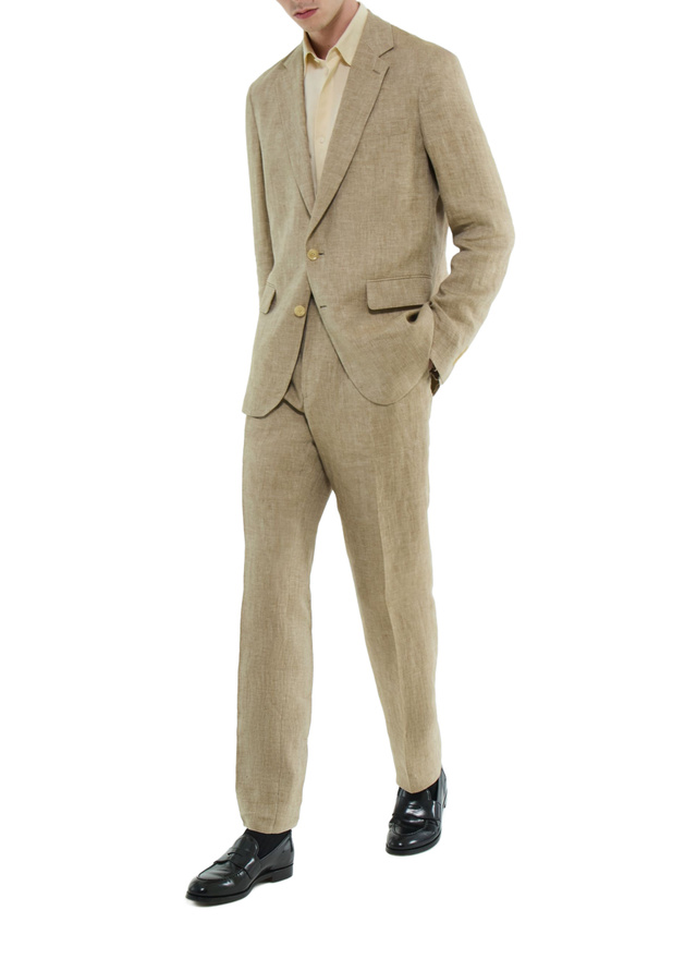 Men's beige jacket Fursac - V3FRAT-FX07-A008