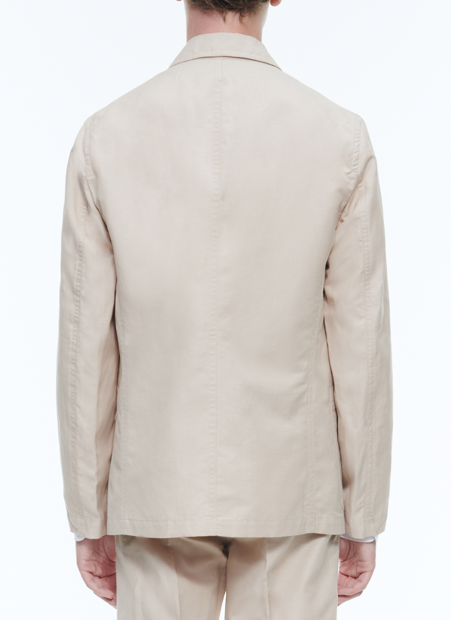 Men's beige jacket Fursac - V3DANA-DX09-A006