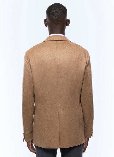 Men's camel jacket Fursac - V3EDEN-EV06-A011