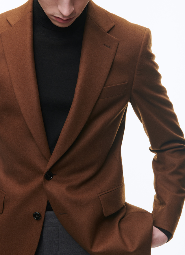Men's cinnamon jacket Fursac - V3BULL-CX21-G007