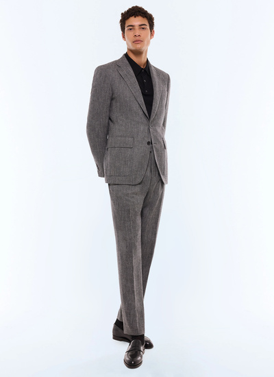 Men's gray jacket Fursac - V3GITO-CX40-B022