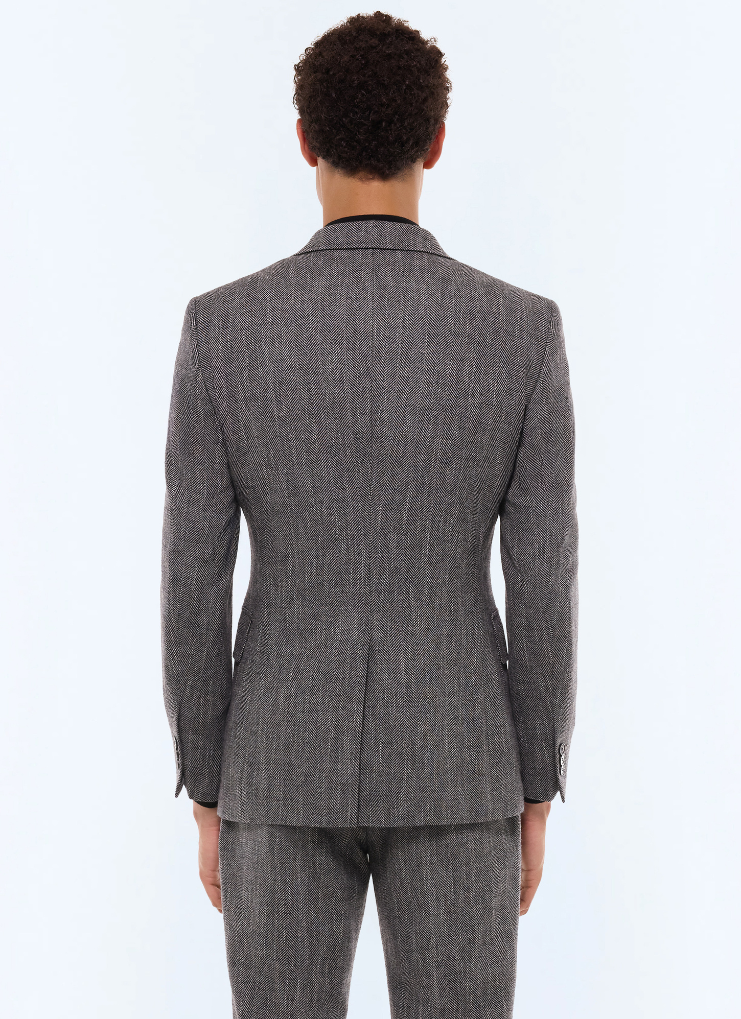 Men's virgin wool, cotton and linen jacket Fursac - V3GITO-CX40-B022