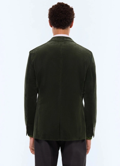 Men's green jacket Fursac - V3GLAM-GX41-H012