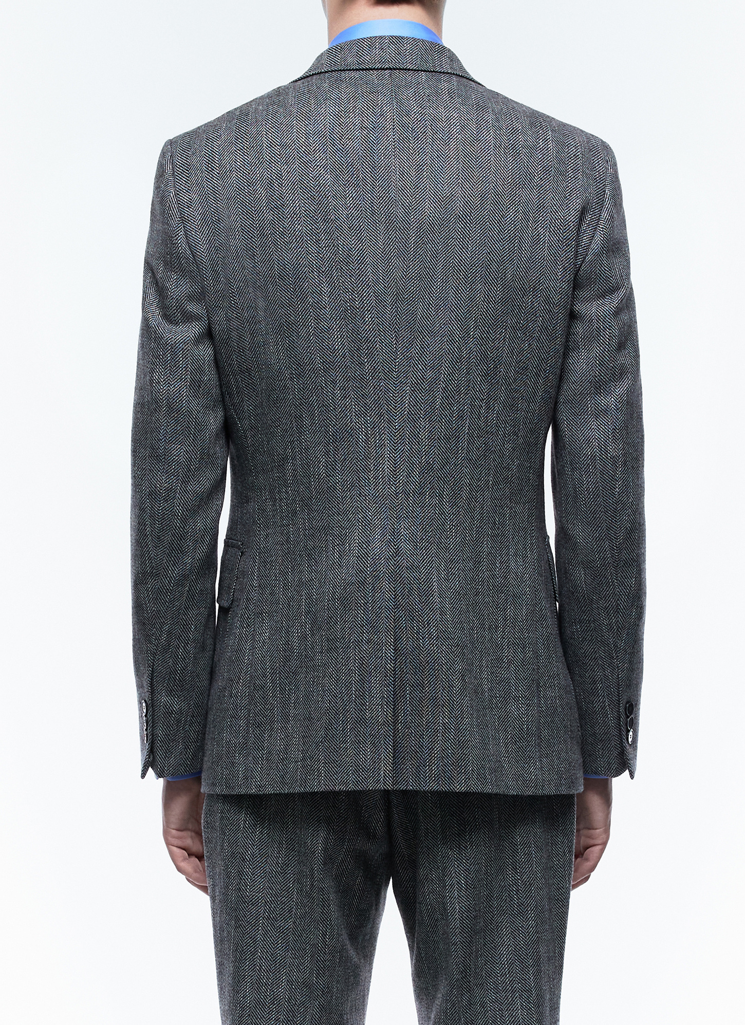 Men's grey jacket Fursac - V3CITO-CX40-B022