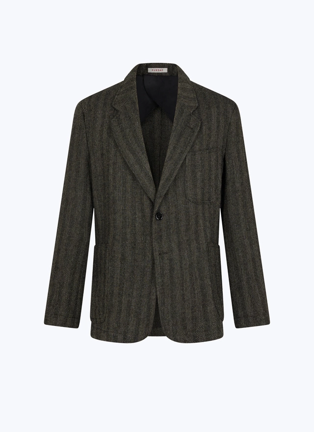 Men's virgin wool jacket Fursac - V3ESNA-EV07-B021