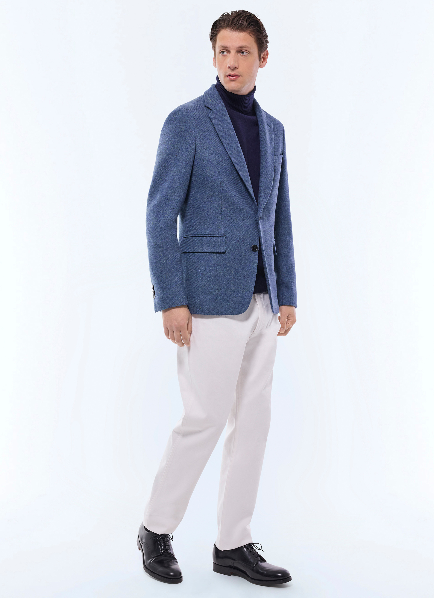 Men's light blue jacket Fursac - V3FRAT-GV09-D004