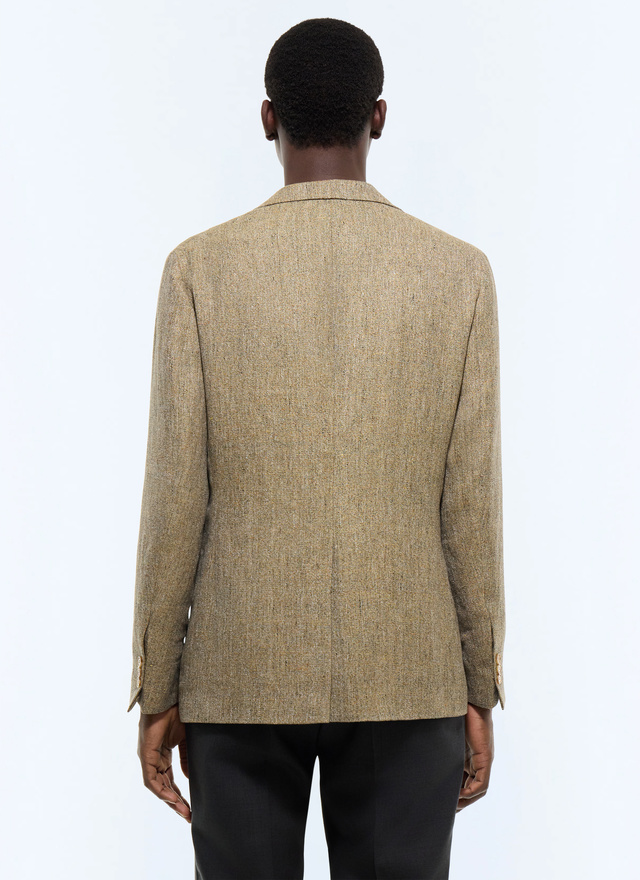 Men's mustard jacket Fursac - V3EITO-JV05-E010