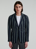 Cotton and wool serge blazer - V3PAXE-PV05-30