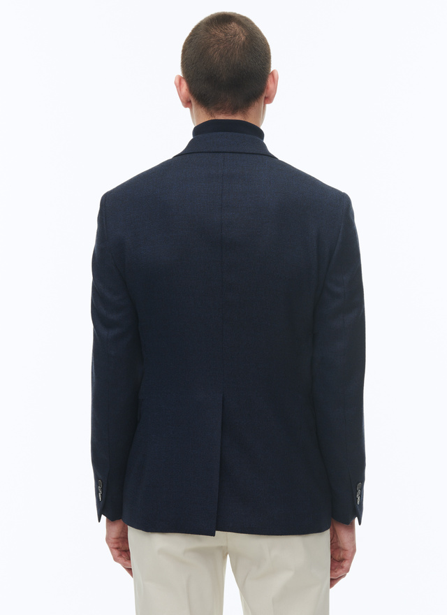 Men's navy blue jacket Fursac - V3AXEL-AV04-31