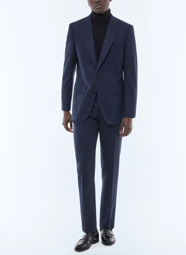 Men's navy blue jacket Fursac - V3GITO-CX40-D030