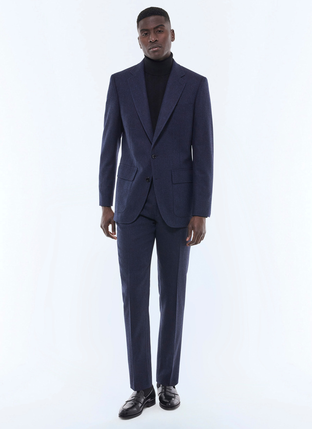 Men's navy blue jacket Fursac - V3GITO-CX40-D030
