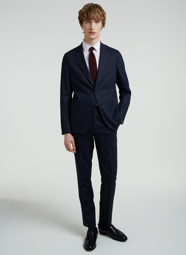 Men's navy blue jacket Fursac - V3VAFA-VC07-30