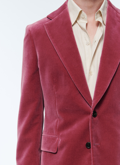 Men's rapsberry pink jacket Fursac - V3ALLO-RC66-76