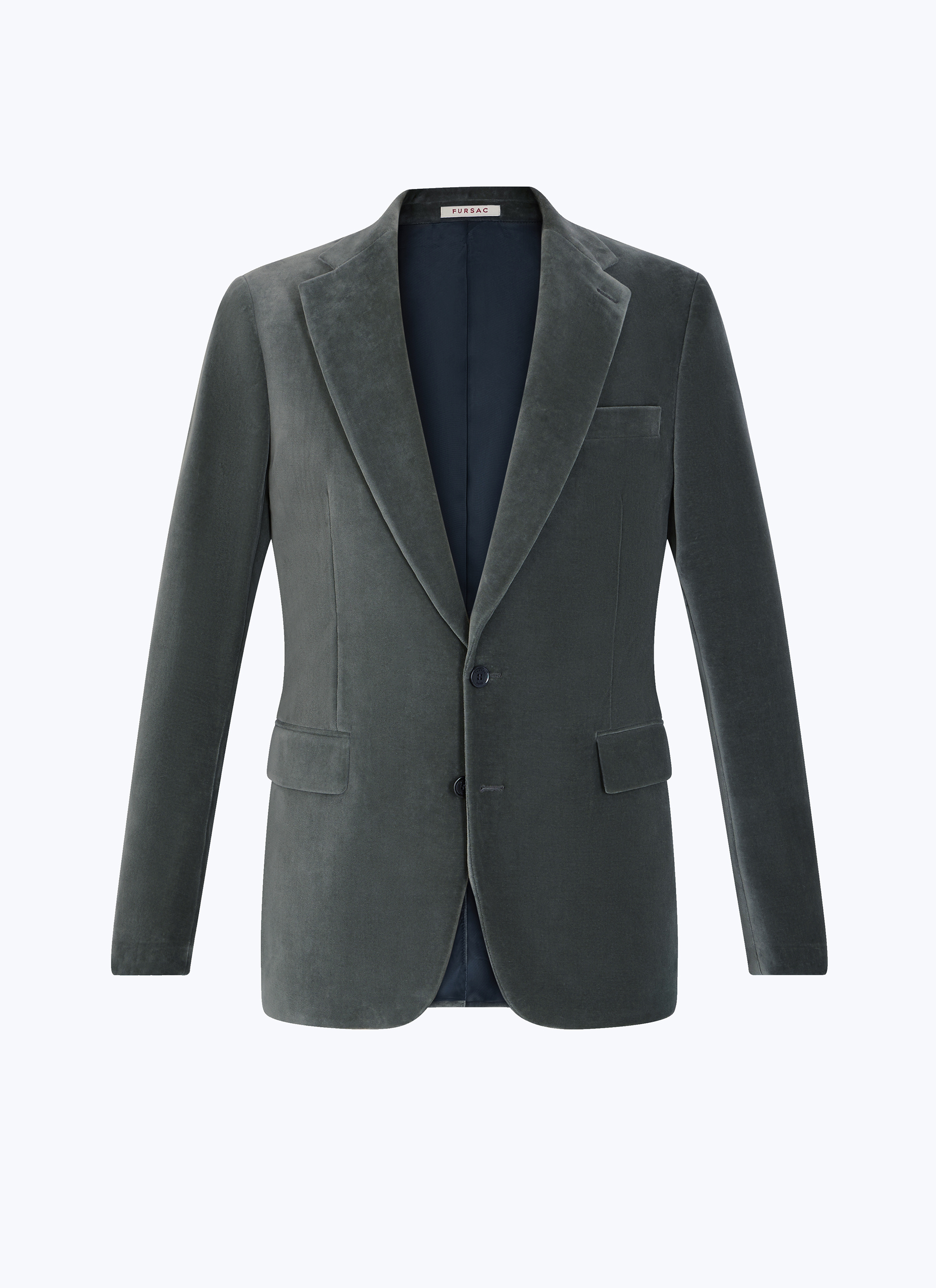 Velvet suit jacket
