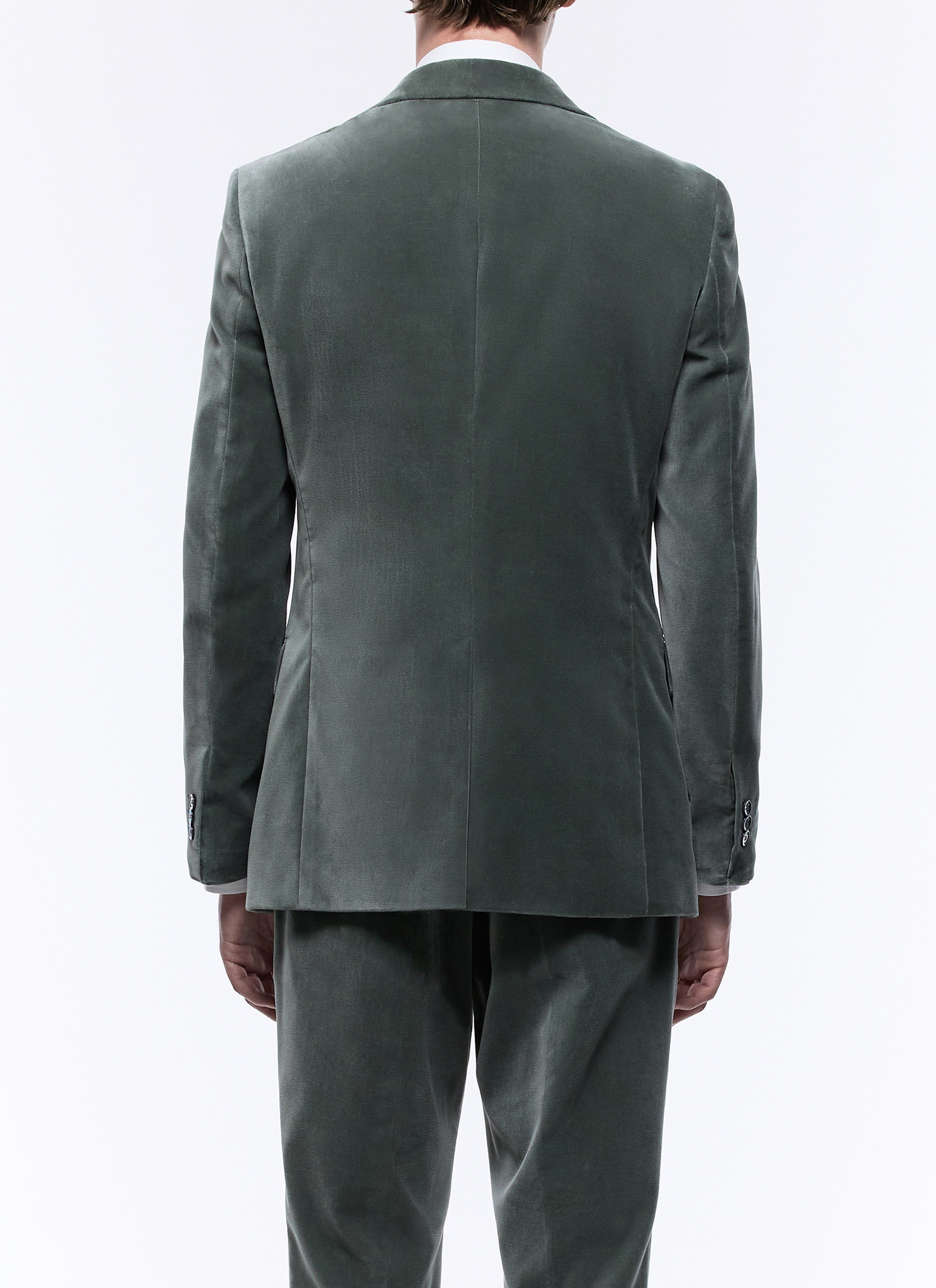 Men's sage green jacket Fursac - V3ELLA-EC21-H018