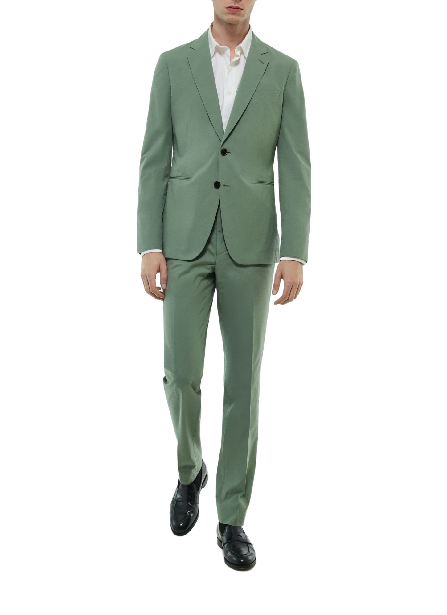 Men's sage green jacket Fursac - V3FAFO-FX14-H006