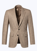 Wool fitted jacket with herringbone - V3CITO-CX40-A006