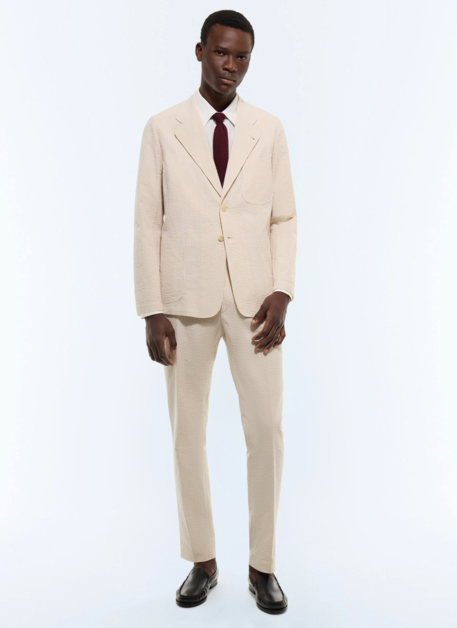 Men's white jacket Fursac - V3JANA-LX15-A008