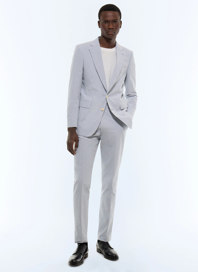 Men's white jacket Fursac - V3JADA-LX15-D039