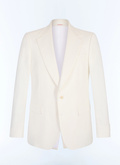 Cotton-linen twill fitted jacket - V3JADA-JX08-A001