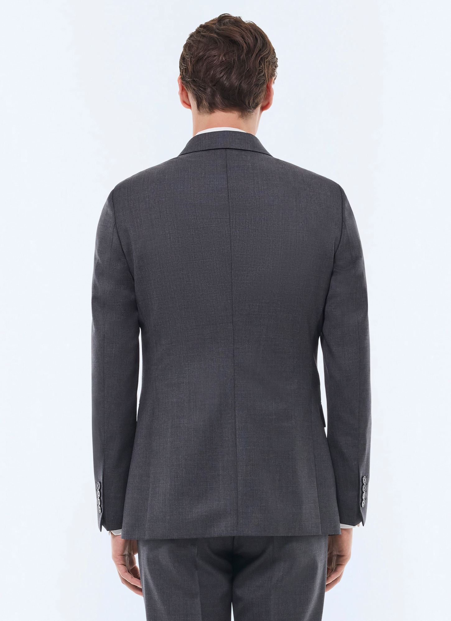 Men's end-on-end virgin wool jacket Fursac - V3FOCA-CC64-B029