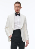 Fitted wool tuxedo jacket - V3FERT-FV48-A002
