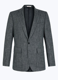 Wool fitted jacket with herringbone - V3CITO-CX40-B022