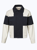 Water-repellent canvas jacket - M3DOIX-DM31-A008