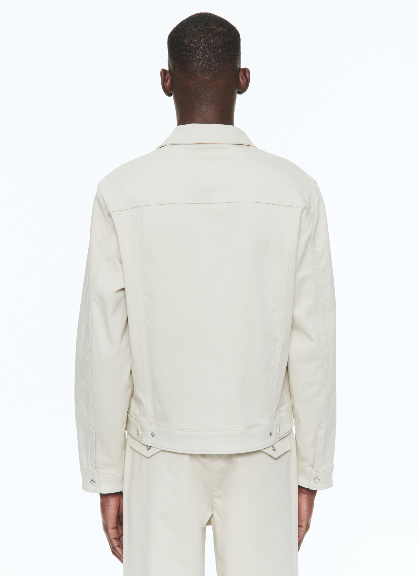 Men's cotton satin jacket Fursac - M3BAMA-BX11-06