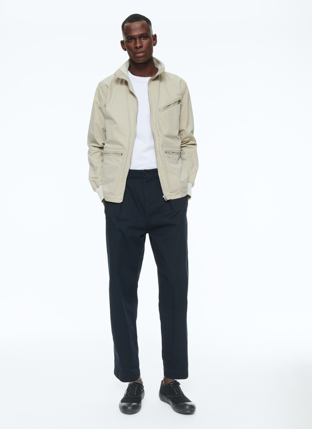 Beige 2025 canvas jacket