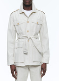 Cotton canvas safari jacket - M3DRNO-DM30-A005
