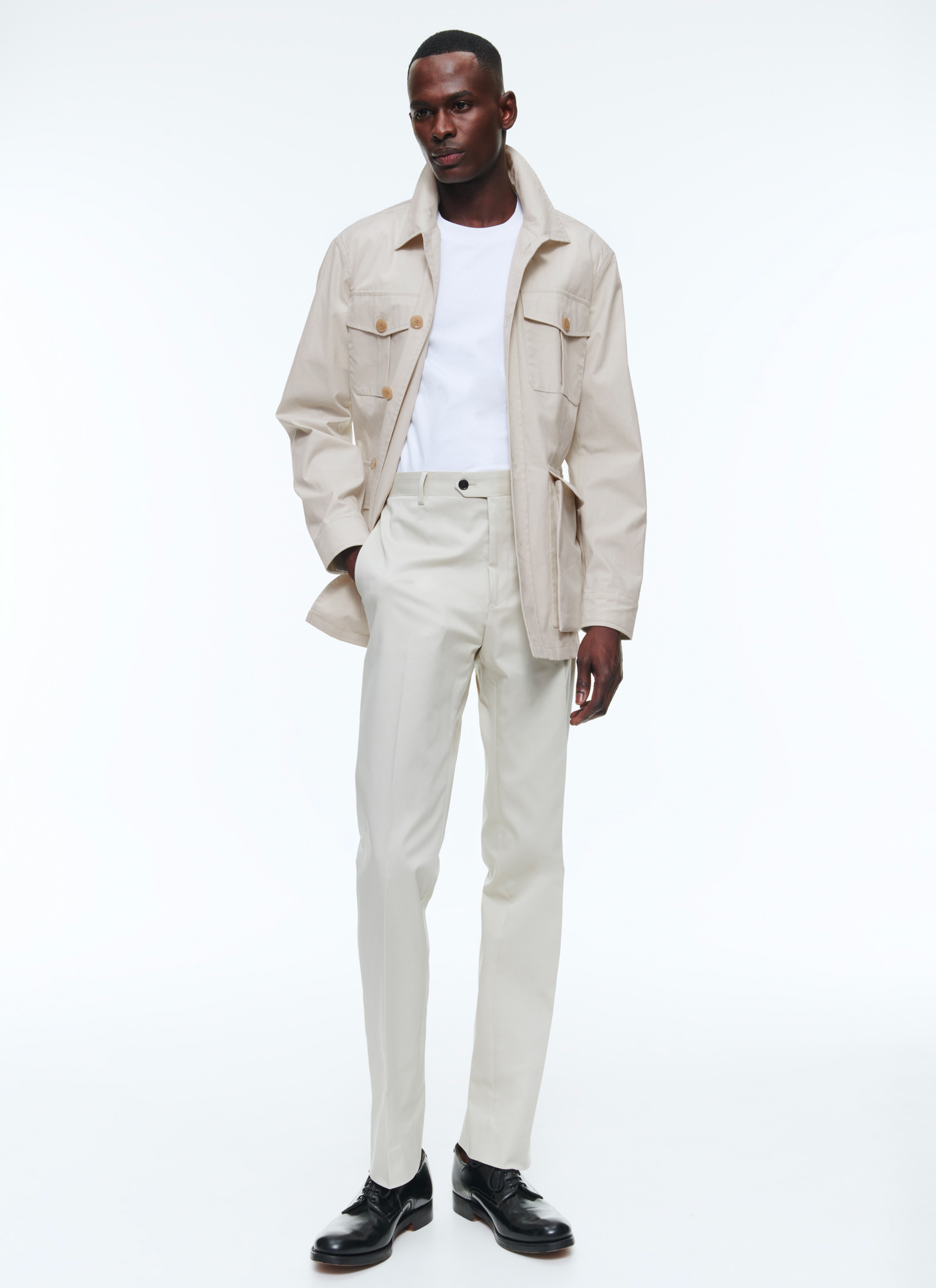 Men's cotton canvas jacket Fursac - M3DRNO-DM30-A005