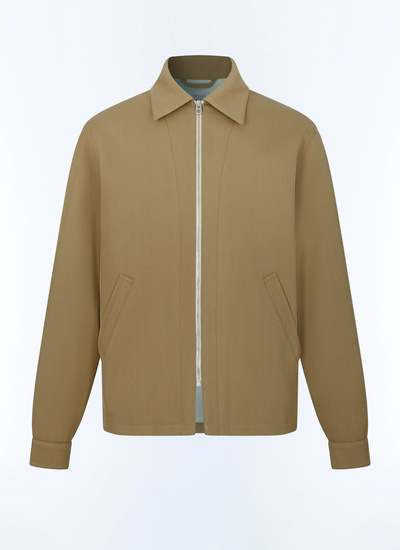 Men's beige jacket Fursac - M3FEAS-EM01-A006