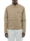 Blended wool canvas jacket - M3FUME-FM02-A008