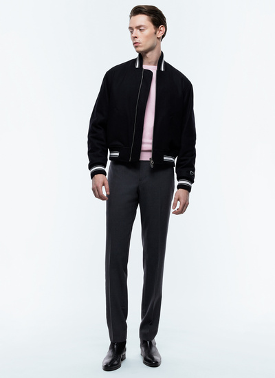 Men's black jacket Fursac - M3EDDY-EM15-B020