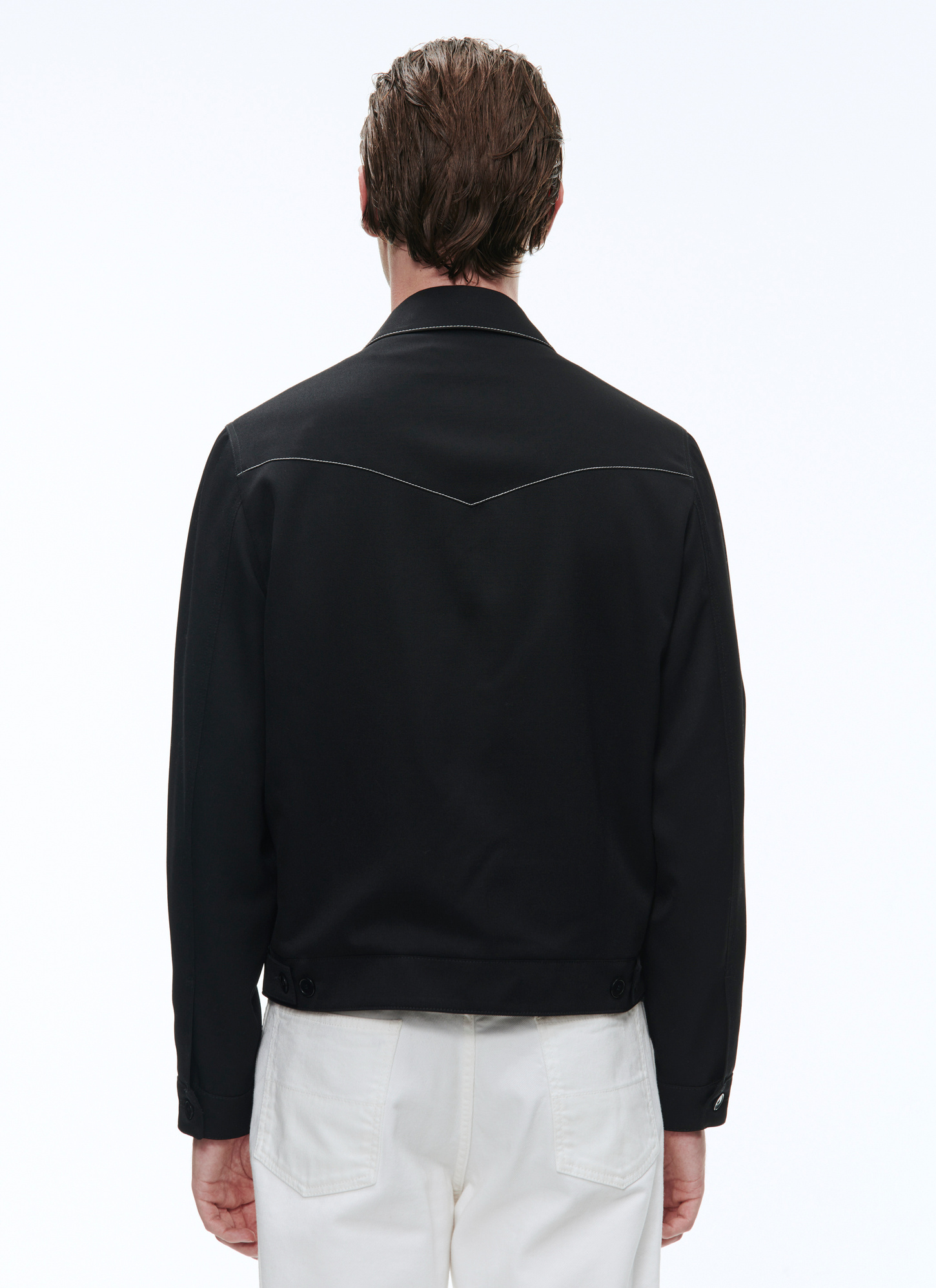 Men's wool serge jacket Fursac - M3BRUT-BM25-20